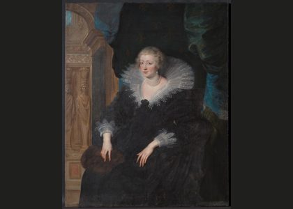 Fig. 96. Painting during cleaning