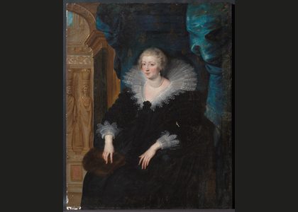 Fig. 101. Painting after cleaning and filling