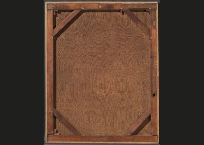 Fig. 108. Back of the painting after treatment